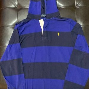 Boys Ralph Lauren Hooded Rugby